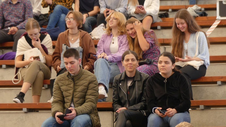 Młodzi w amfiteatrze pod Grojcem w Żywcu - 2022