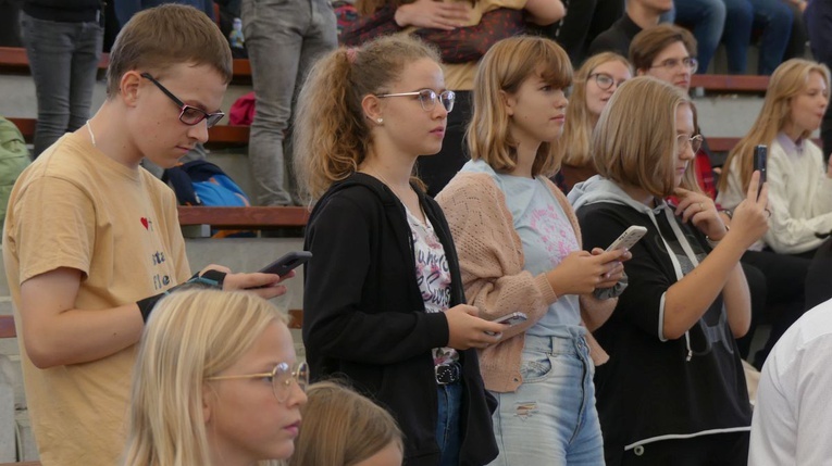 Młodzi w amfiteatrze pod Grojcem w Żywcu - 2022