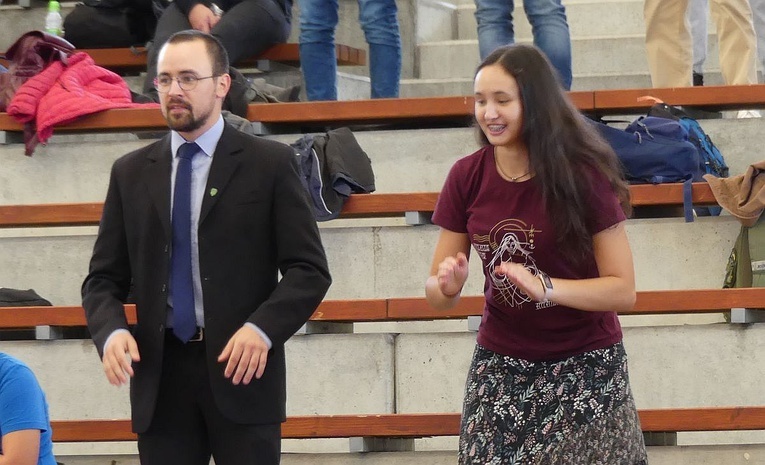 Młodzi w amfiteatrze pod Grojcem w Żywcu - 2022