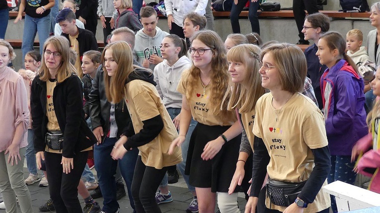 Młodzi w amfiteatrze pod Grojcem w Żywcu - 2022