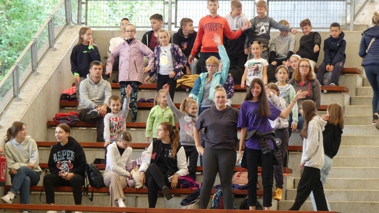 Młodzi w amfiteatrze pod Grojcem w Żywcu - 2022