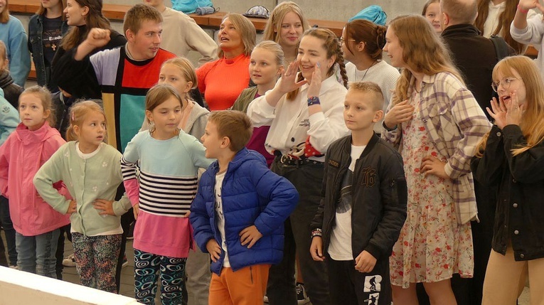 Młodzi w amfiteatrze pod Grojcem w Żywcu - 2022