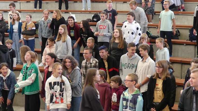 Młodzi w amfiteatrze pod Grojcem w Żywcu - 2022