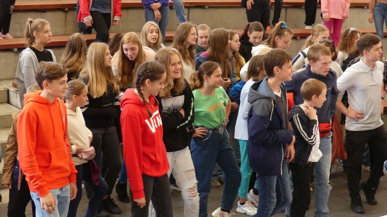 Młodzi w amfiteatrze pod Grojcem w Żywcu - 2022