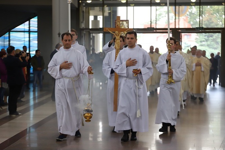 XX Ogólnopolska Pielgrzymka Kolejarzy do Sanktuarium Bożego Miłosierdzia w Krakowie-Łagiewnikach