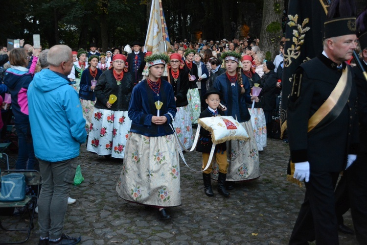 Nabożeństwo ze świecami na Górze św. Anny