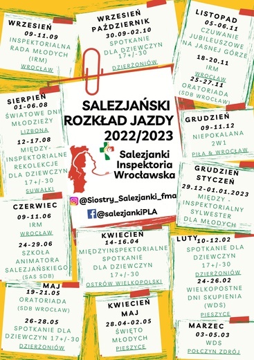 Rozkład jazdy gotowy. Można się zapisywać