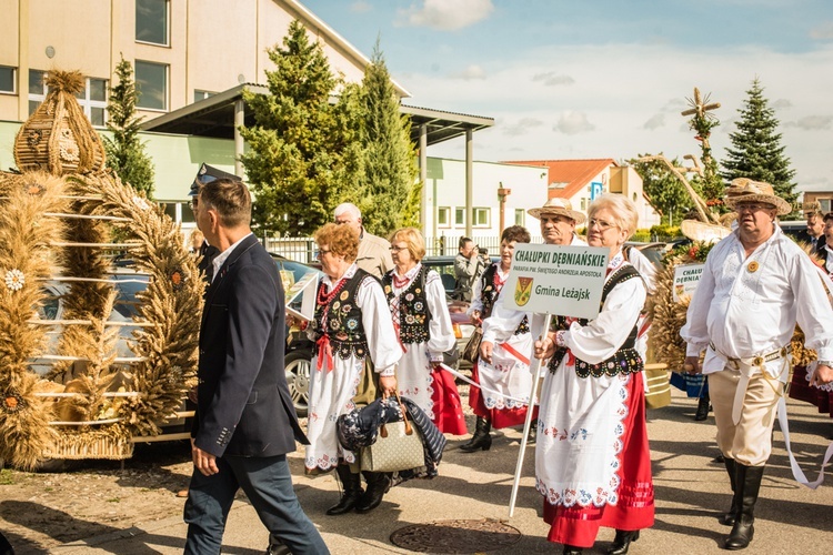 Msza św. i dożynki w Trąbkach Wielkich