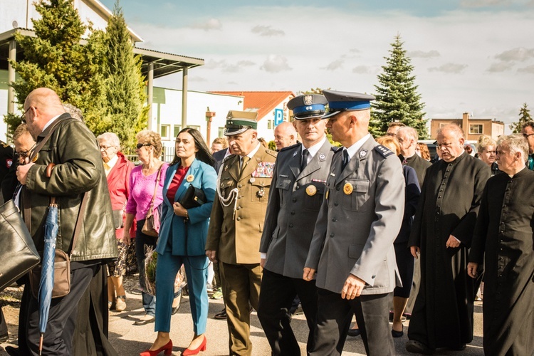 Msza św. i dożynki w Trąbkach Wielkich