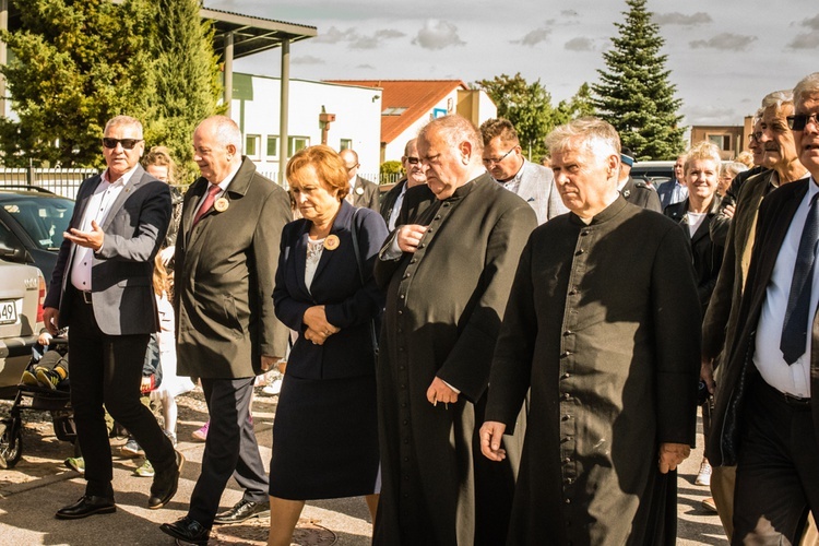 Msza św. i dożynki w Trąbkach Wielkich