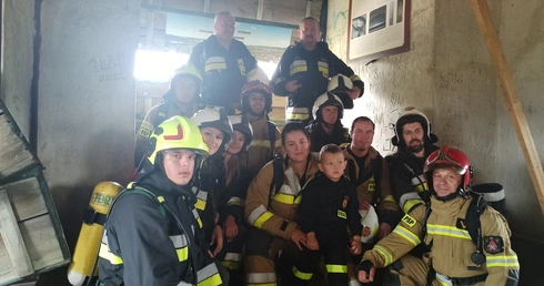 Krzeszów. Honorowa wspinaczka w sanktuarium 