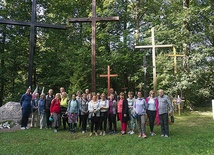 Pielgrzymi odprawili nabożeństwo Drogi Krzyżowej na Kalwarii Warmińskiej.