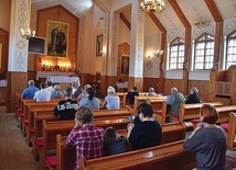 Patronem tego miejsca jest męczennik z Auschwitz.