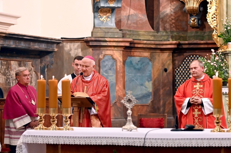 Odpust w ząbkowickim kościele Podwyższenia Krzyża Świętego