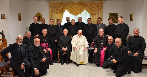 Spotkanie papieża z jezuitami. Był luz, ale Franciszek podkreślał to, na czym mu szczególnie zależy