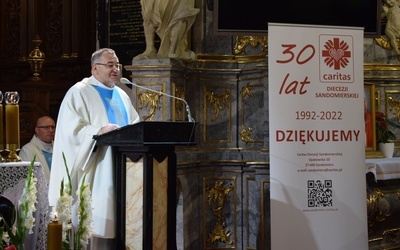 Ks. Bogusław Pitucha, dyrektor Caritas Diecezji Sandomierskiej.