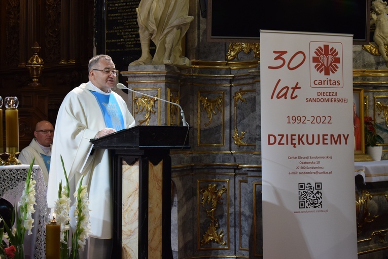 Ks. Bogusław Pitucha, dyrektor Caritas Diecezji Sandomierskiej.