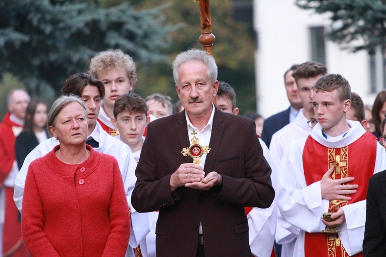 Wprowadzenie relikwii św. Andrzeja Boboli