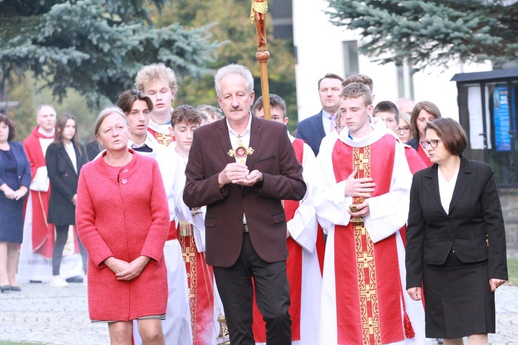 Wprowadzenie relikwii św. Andrzeja Boboli