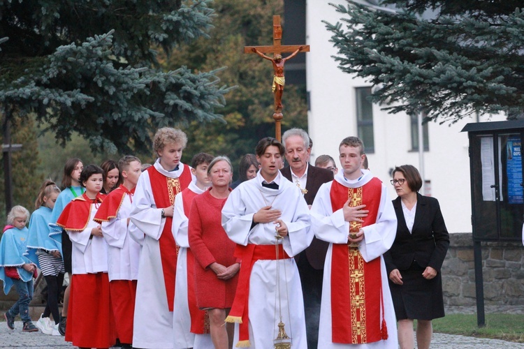 Wprowadzenie relikwii św. Andrzeja Boboli