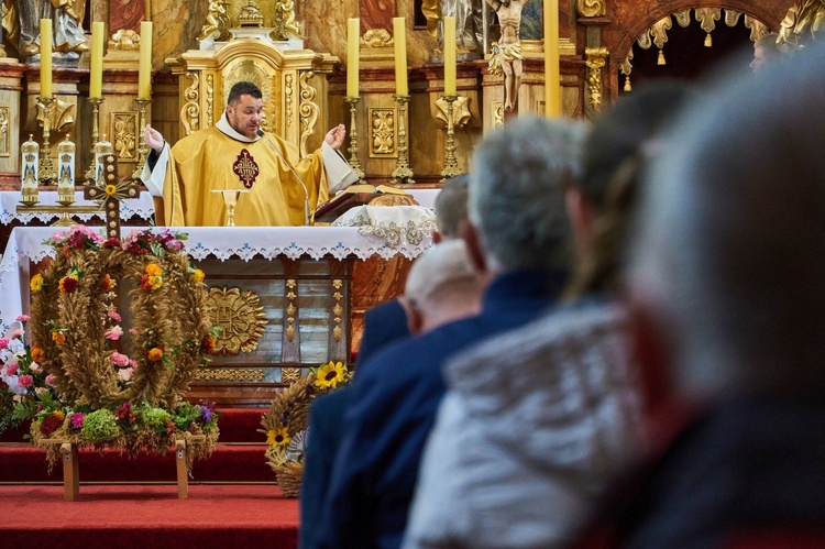 Dożynki w parafii św. Mikołaja w Świerkach