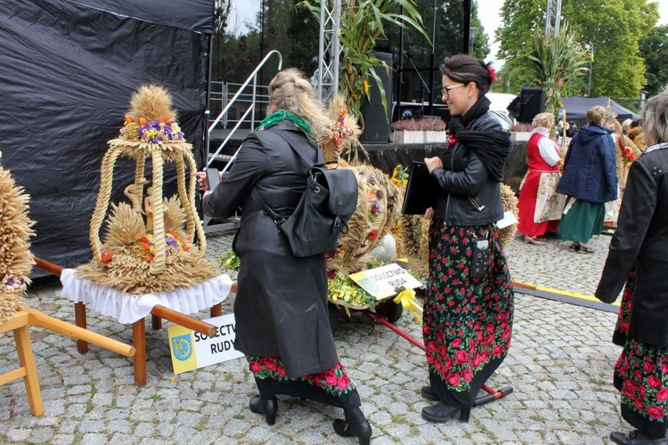 Dożynki diecezjalne w Rudach