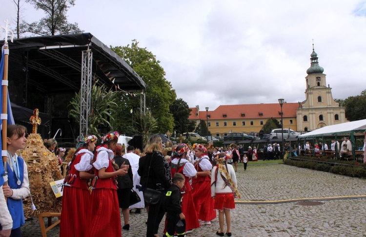 Dożynki diecezjalne w Rudach