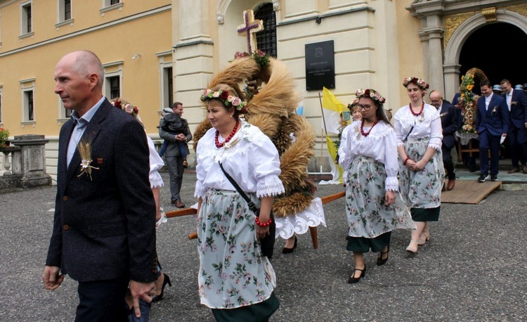 Dożynki diecezjalne w Rudach