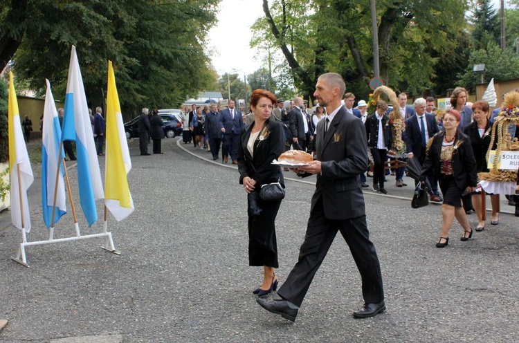 Dożynki diecezjalne w Rudach