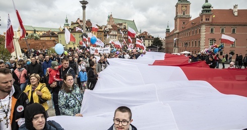 I ślubuję ci... Marsz Życia i Rodziny przeszedł przez Warszawę