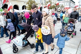 ▲	Podczas wydarzenia zbierane były środki na Dom Samotnej Matki w podwarszawskich Chyliczkach.