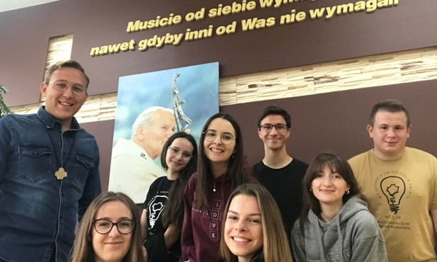 Animatorzy opowiadali uczniom o tym, co robią w Ruchu Światło-Życie.