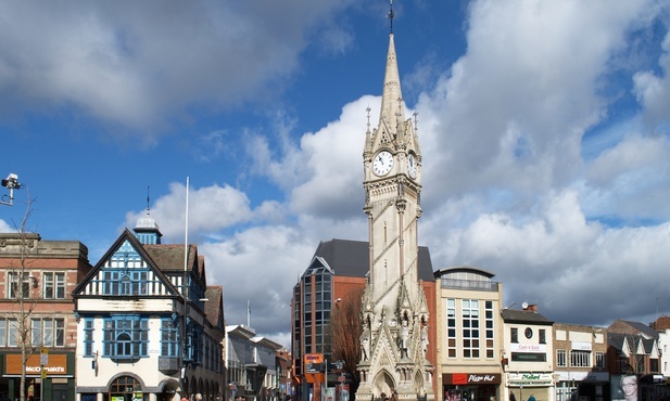 Leicester. Centum miasta