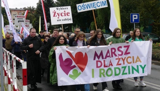 10. Marsz dla Życia i Rodziny w Oświęcimiu - 2022