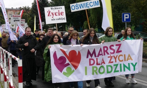 Marsz dla Życia i Rodziny w Oświęcimiu przeszedł ulicami miasta po raz dziesiąty.