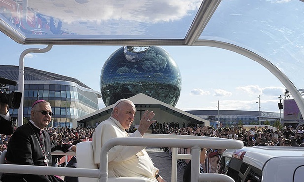 Franciszek w Astanie uczestniczył w VII Kongresie Przywódców Światowych i Tradycyjnych Religii.