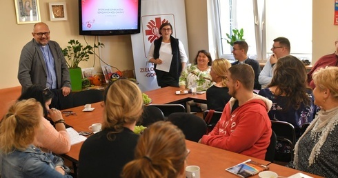 Zielona Góra. Spotkanie opiekunów szkolnych kół Caritas