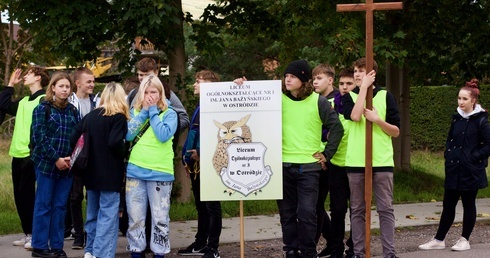 Pielgrzymka młodzieży