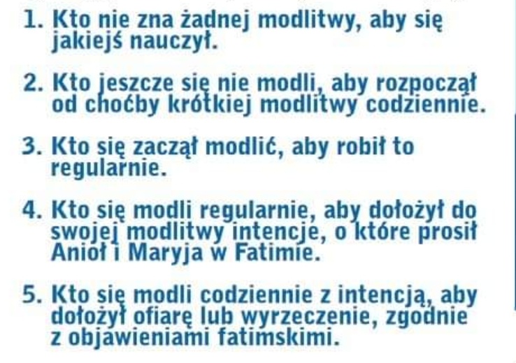 Grupa Modlitwy Dzieci Fatimskich