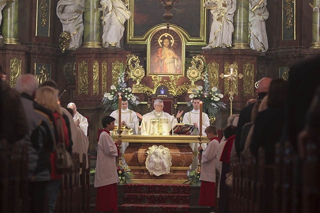 Liturgii przewodniczył bp Andrzej Siemieniewski.