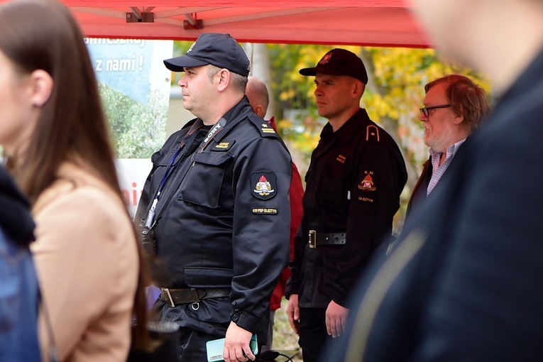 Inauguracji budowy Jednostki Ratowniczo-Gaśniczej nr 3 w Olsztynie