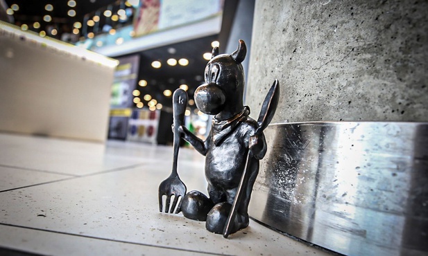 Katowice. Nowy bebok w centrum handlowym