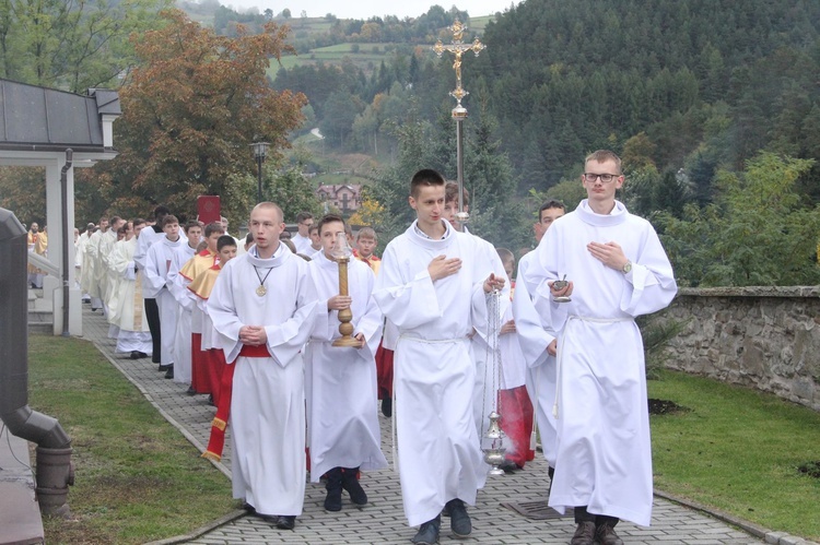 Piwniczna. Posłanie ks. Tomasza Kuliga