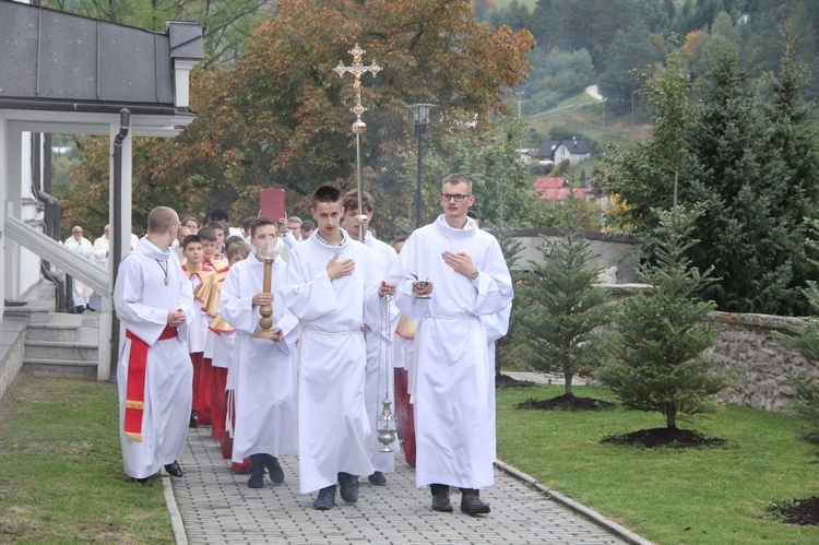 Piwniczna. Posłanie ks. Tomasza Kuliga