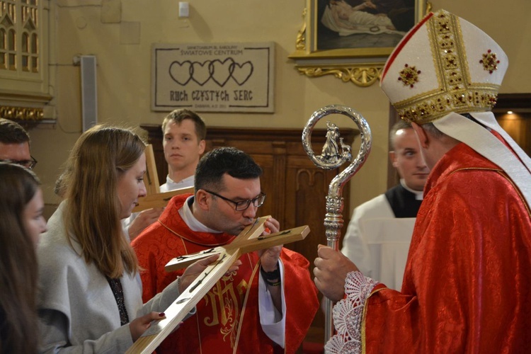 Krajowa Rada KSM - Msza św. z bp. Andrzejem Jeżem