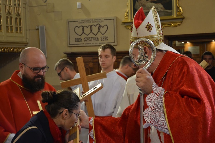 Krajowa Rada KSM - Msza św. z bp. Andrzejem Jeżem