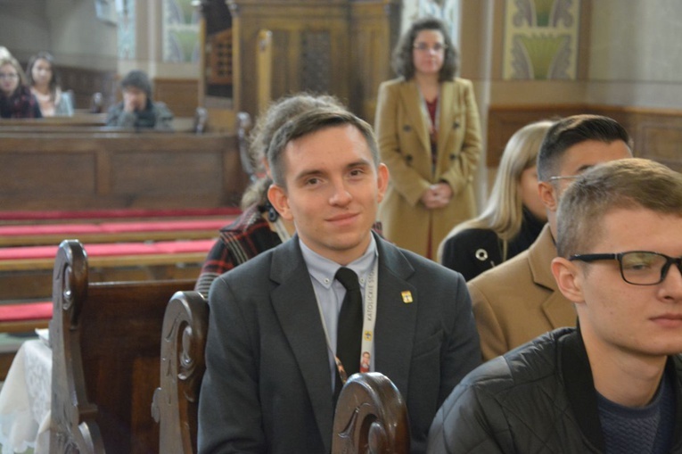 Krajowa Rada KSM - Msza św. z bp. Andrzejem Jeżem