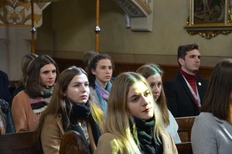 Krajowa Rada KSM - Msza św. z bp. Andrzejem Jeżem