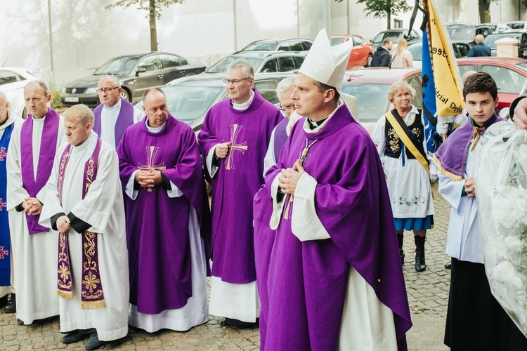 Pogrzeb ks. prał. Michała Oksiuty