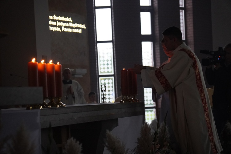 Poświęcenie kościoła pw. NMP Bolesnej we Wrocławiu-Strachocinie